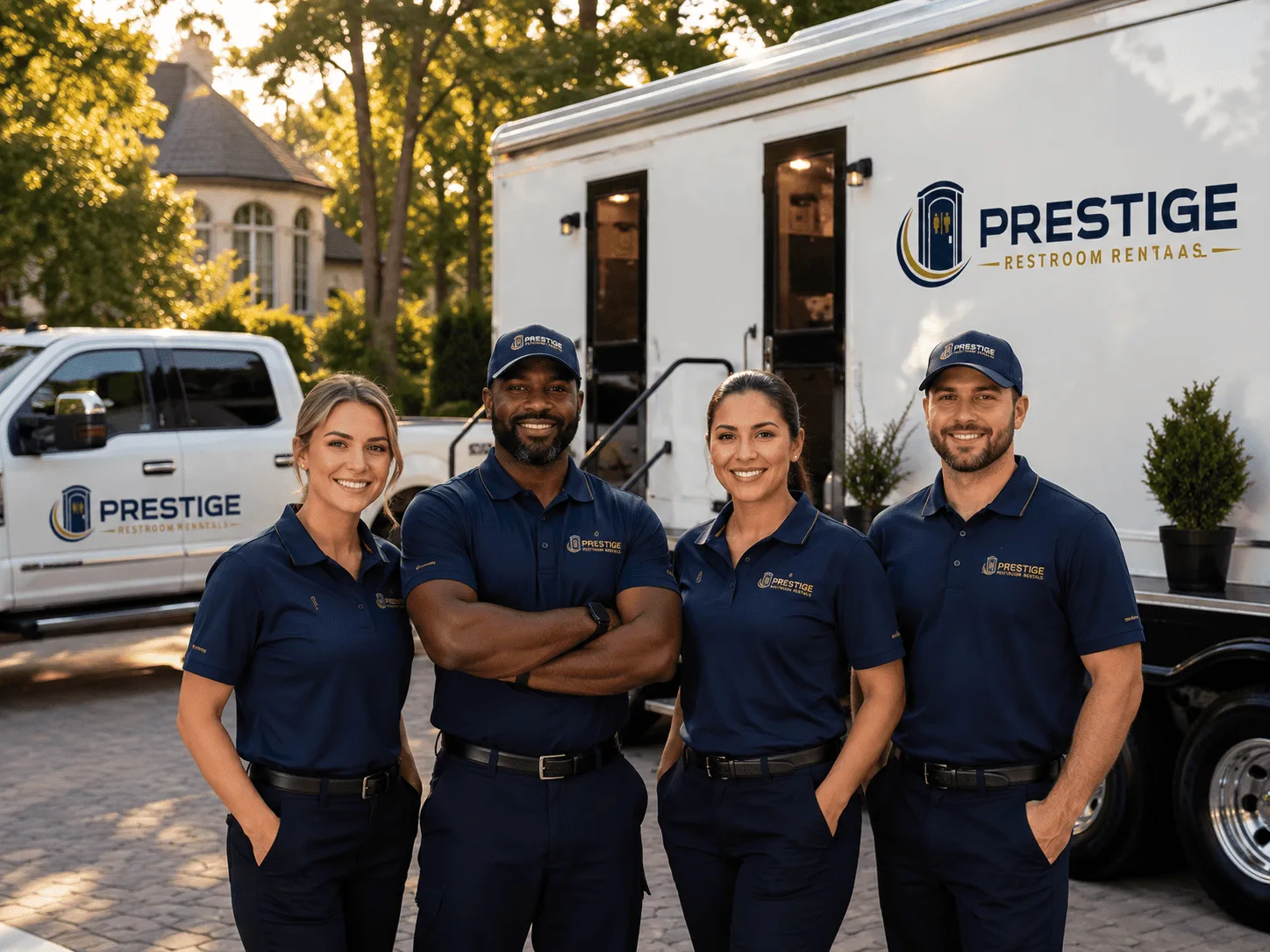 Trusted Luxury Portable Restrooms company in Adams, MN